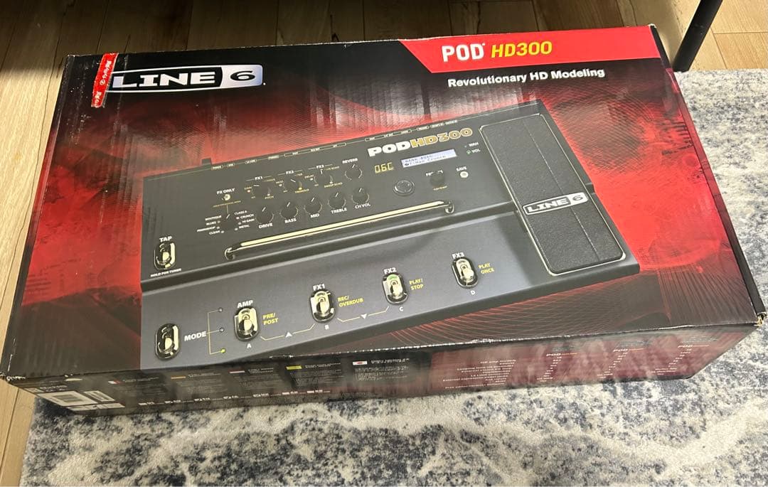 【中古】Line6 POD HD300
