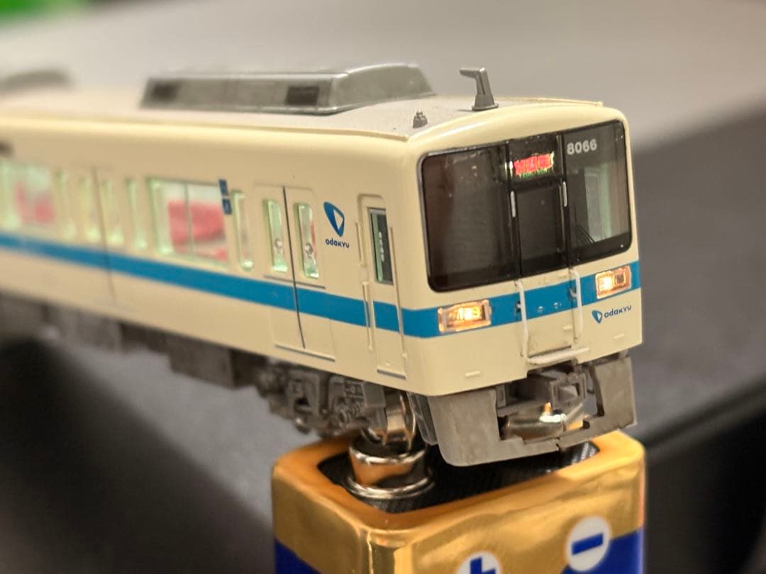 14時までセール品！小田急8000形+クヤ31テクノインスペクター室内灯付