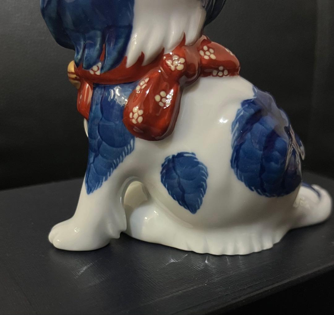 源右衛門窯 染錦戌 そめにしきいぬ 置物