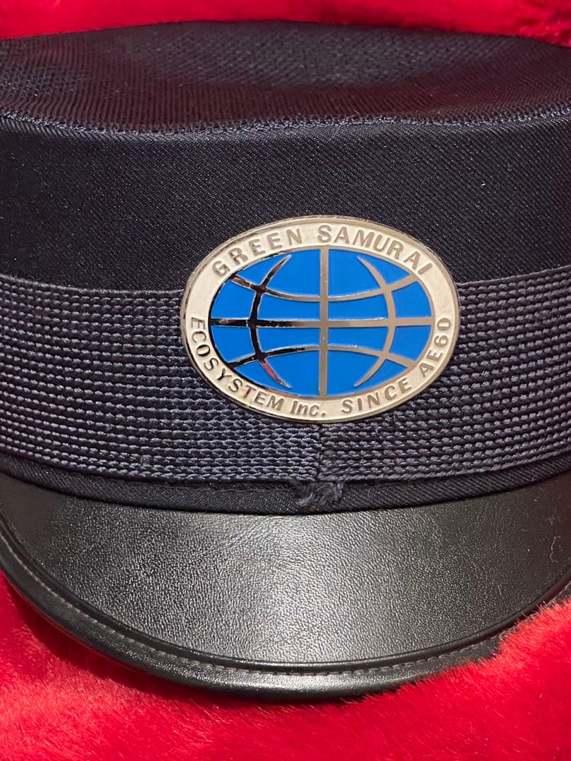 「グリーンサムライ」ヴィンテージコレクターズユニフォーム帽子