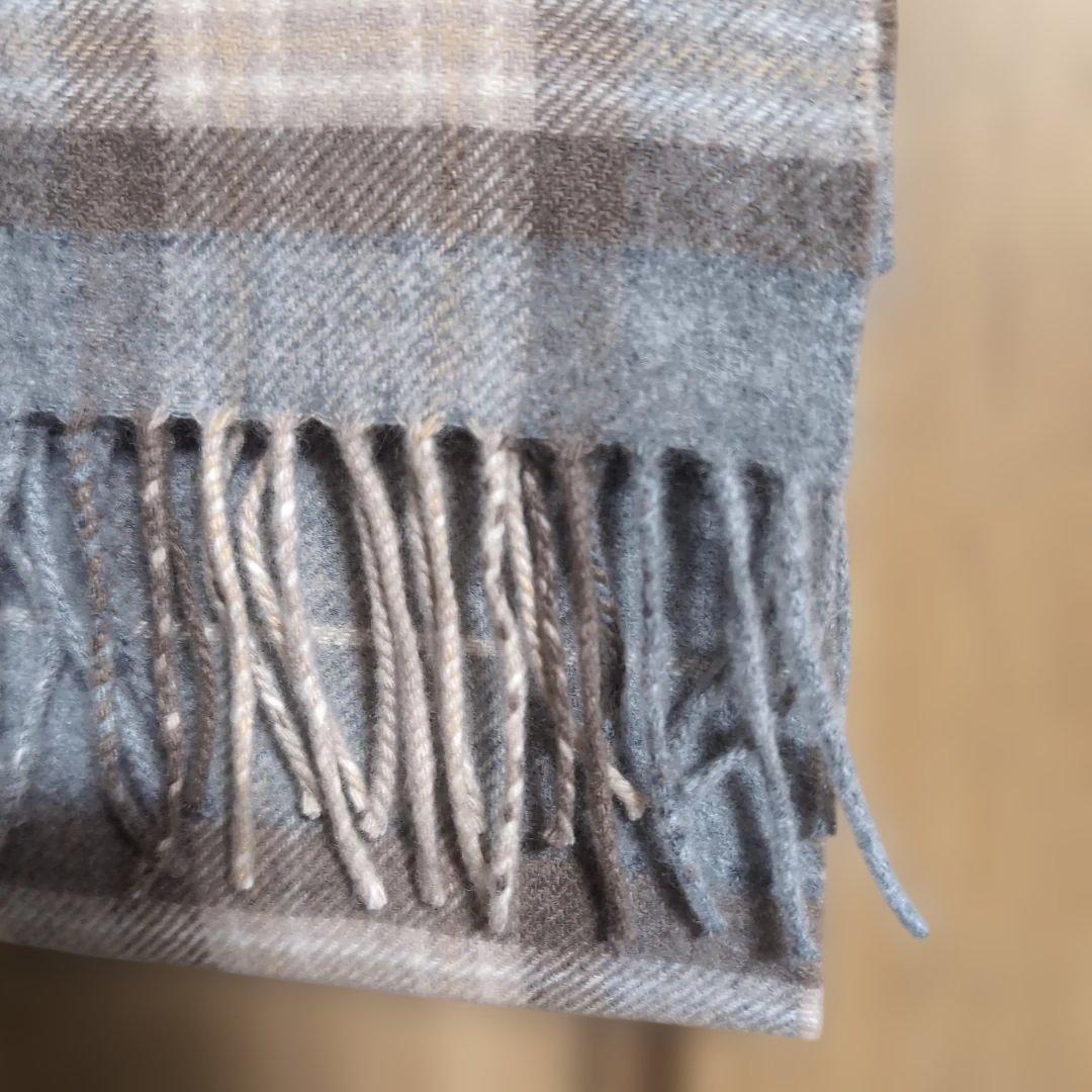 未使用品　JOHNSTONS OF ELGIN ジョンストンズ　カシミヤマフラー