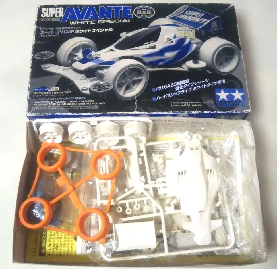 TAMIYA⬛️ミニ四駆SUPER AVANTE WHITE SPECIAL
