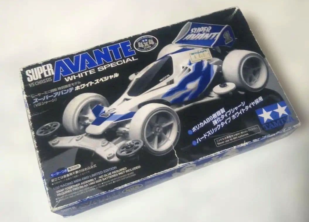 TAMIYA⬛️ミニ四駆SUPER AVANTE WHITE SPECIAL