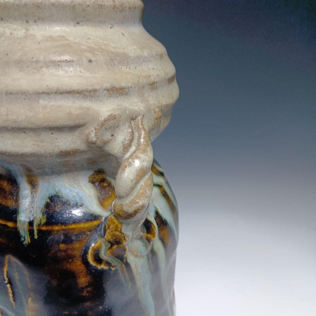 時代物　朝鮮唐津花入