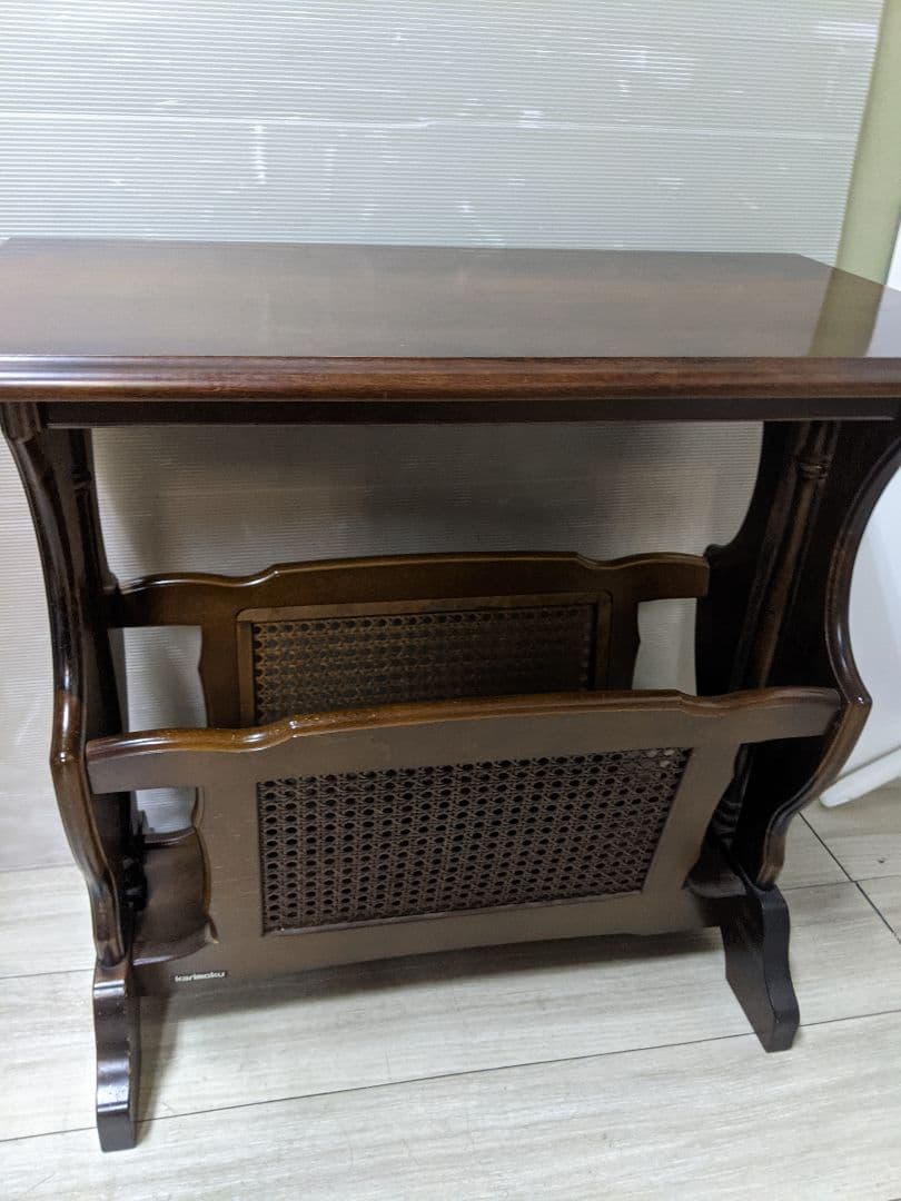 カリモク☆オールドカリモク☆サイドテーブル☆マガジンラック