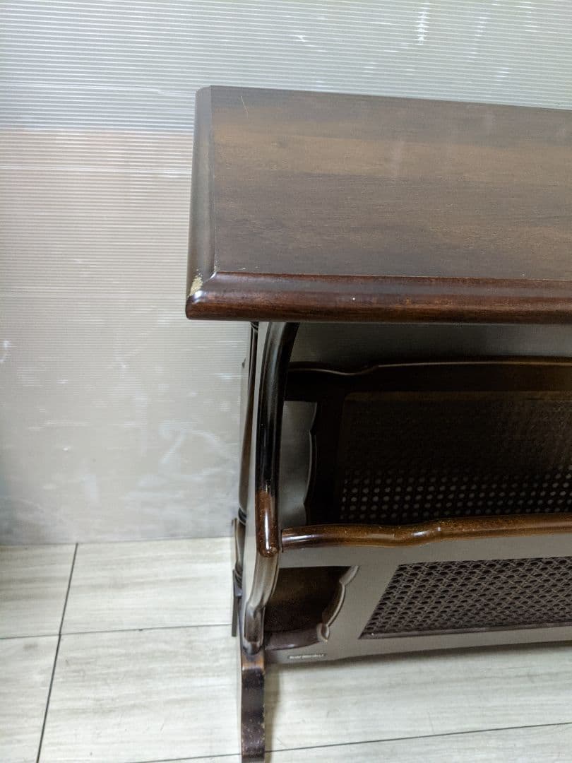 カリモク☆オールドカリモク☆サイドテーブル☆マガジンラック