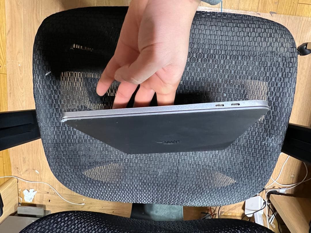 シルバー MacBook pro m1 2020 ジャンク