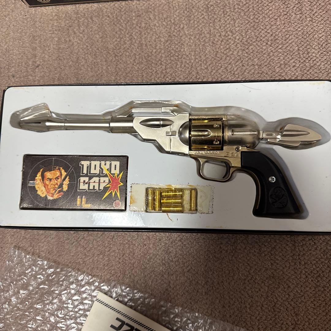 ★珍品【マルシン】銀河鉄道999　宇宙竜騎兵銃 コスモドラグーン シルバータイプ