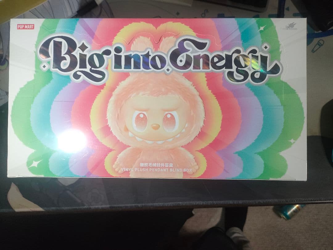 【新品未開封】LABUBU Big into Energy シュリンク付き ぬい