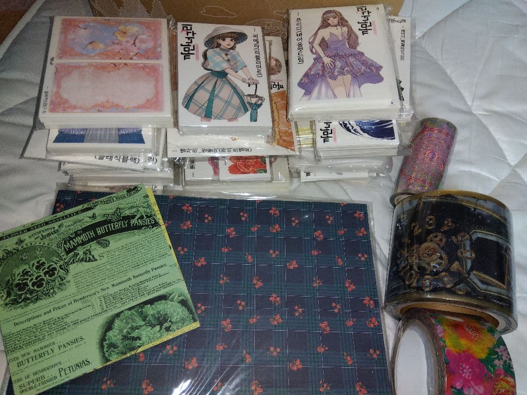 セール　ステッカー、oppテープ、デザインペーパー他　まとめ売り　④