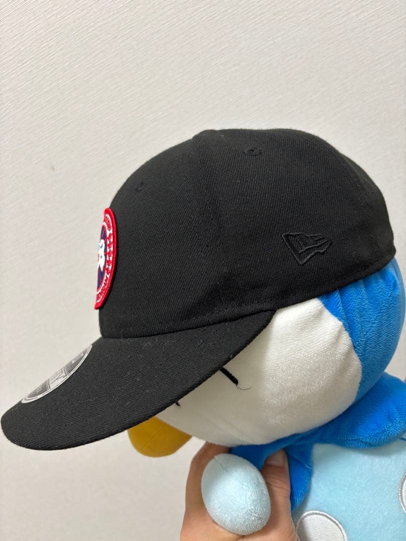 カナダグース　ニューエラ　キャップ ブラック