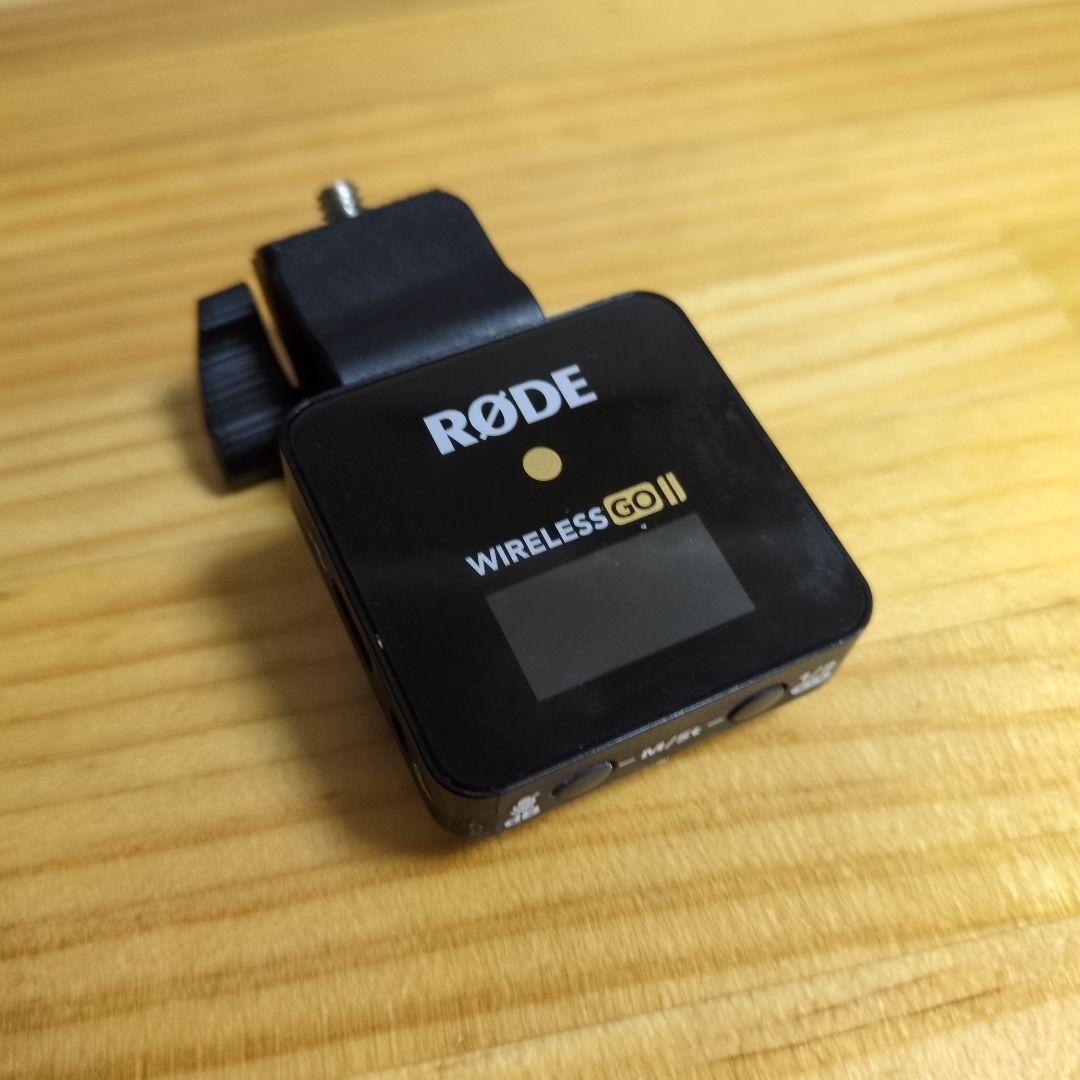 RODE Wireless GO II／受信機クリップ破損・ネジ固定