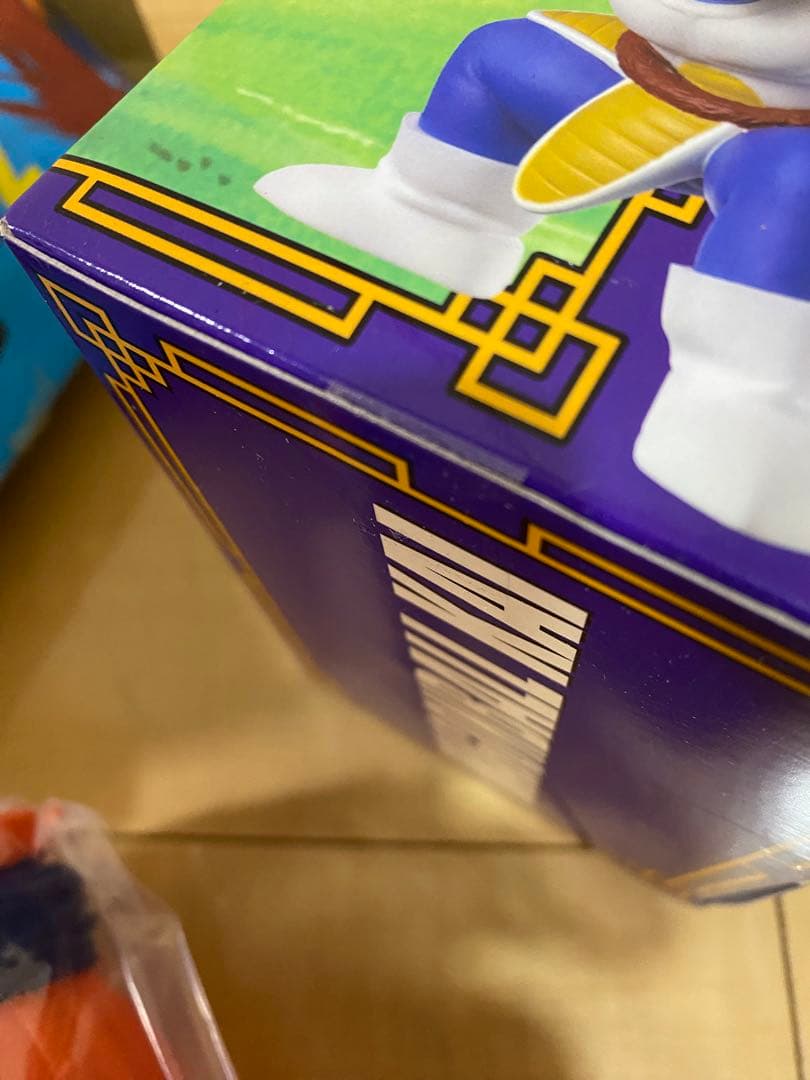 DX組立式ソフビフィギュアサイヤ人来襲編　孫悟空ベジータスーパーサイヤ人