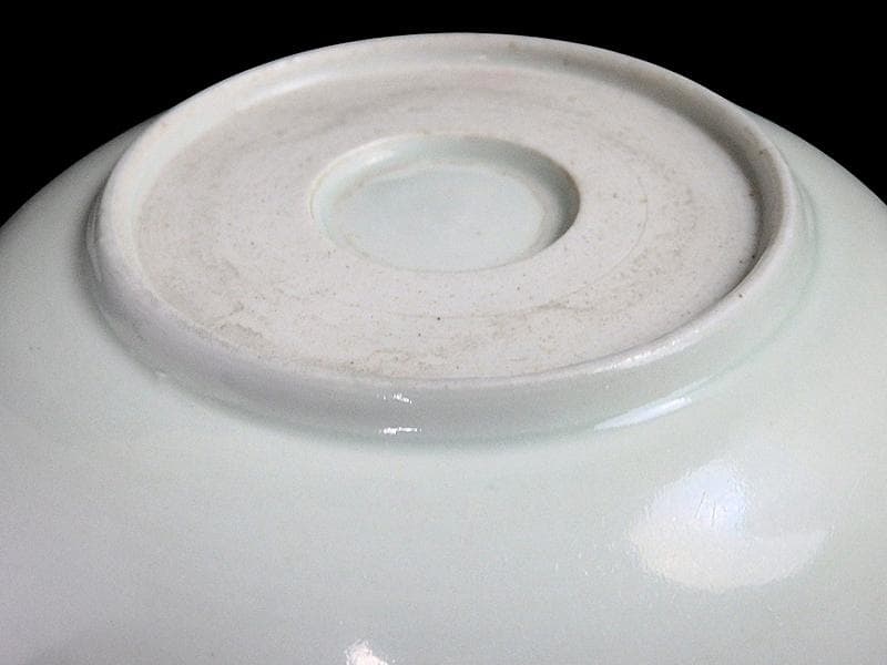 古伊万里　色絵　丸紋に貝の図　春寒鉢　膾皿　B129AS-DAz