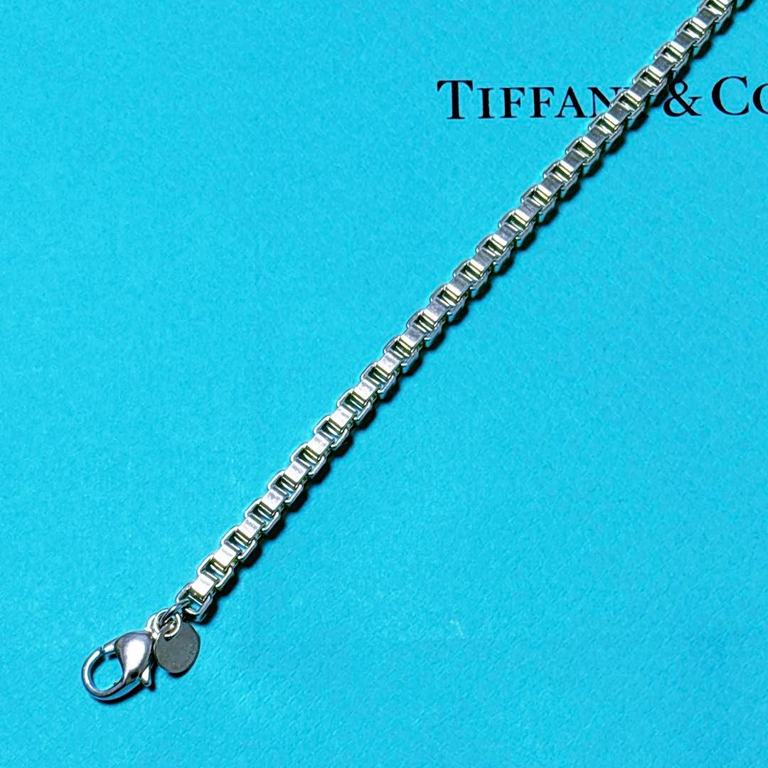 【美品】18.7cm ティファニー ベネチアン ブレスレット シルバー925