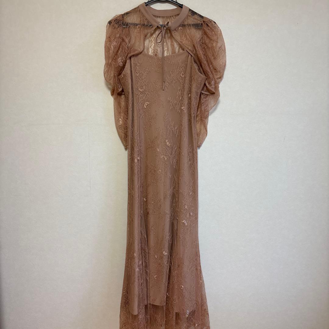 最終価格‼️kana 3way レースボレロセット フレア パーティードレス　S