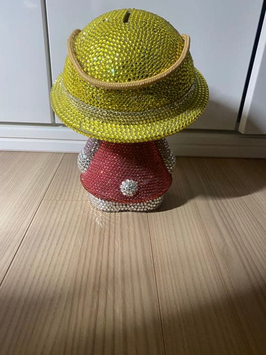 一点物スワロフスキー♡キティちゃん♡貯金箱