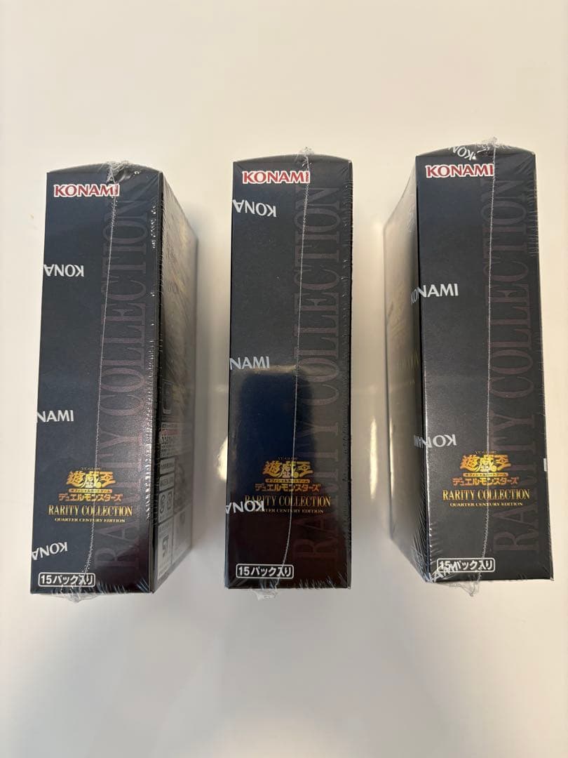 ［未開封シュリンク付]遊戯王OCG Rarity Collection 3BOX