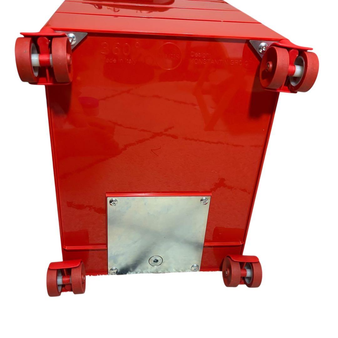 【希少レッド】MAGIS 360° コンテナ 5段 天板なし