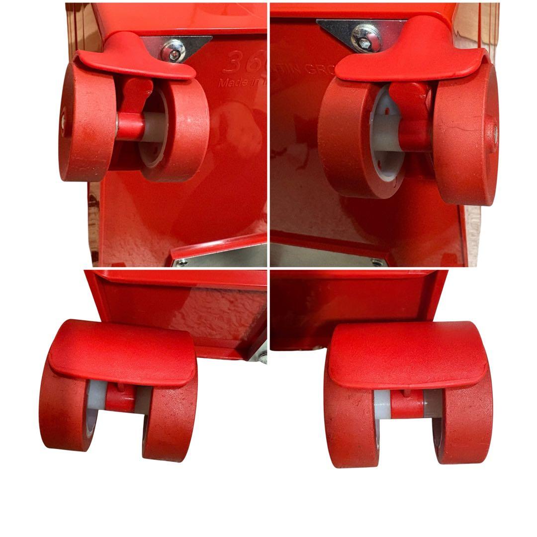 【希少レッド】MAGIS 360° コンテナ 5段 天板なし