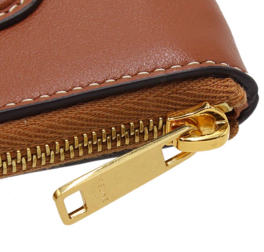 N2778 未使用 セリーヌ キュイル トリオンフ  カードポーチ