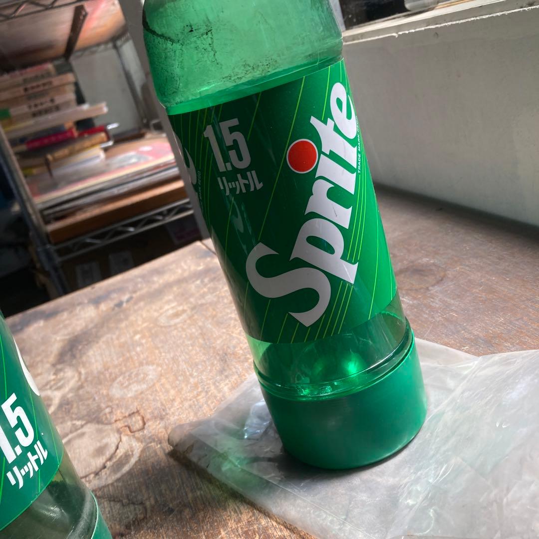 非売品 スプライト 昔のダミーボトル 2本 昭和レトロ ビンテージ コカコーラ