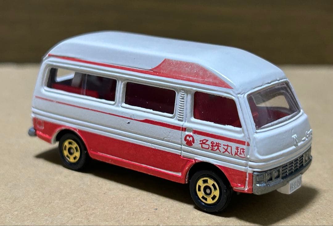 日本製 トミカ ニッサン キャラバン 名鉄丸越特注