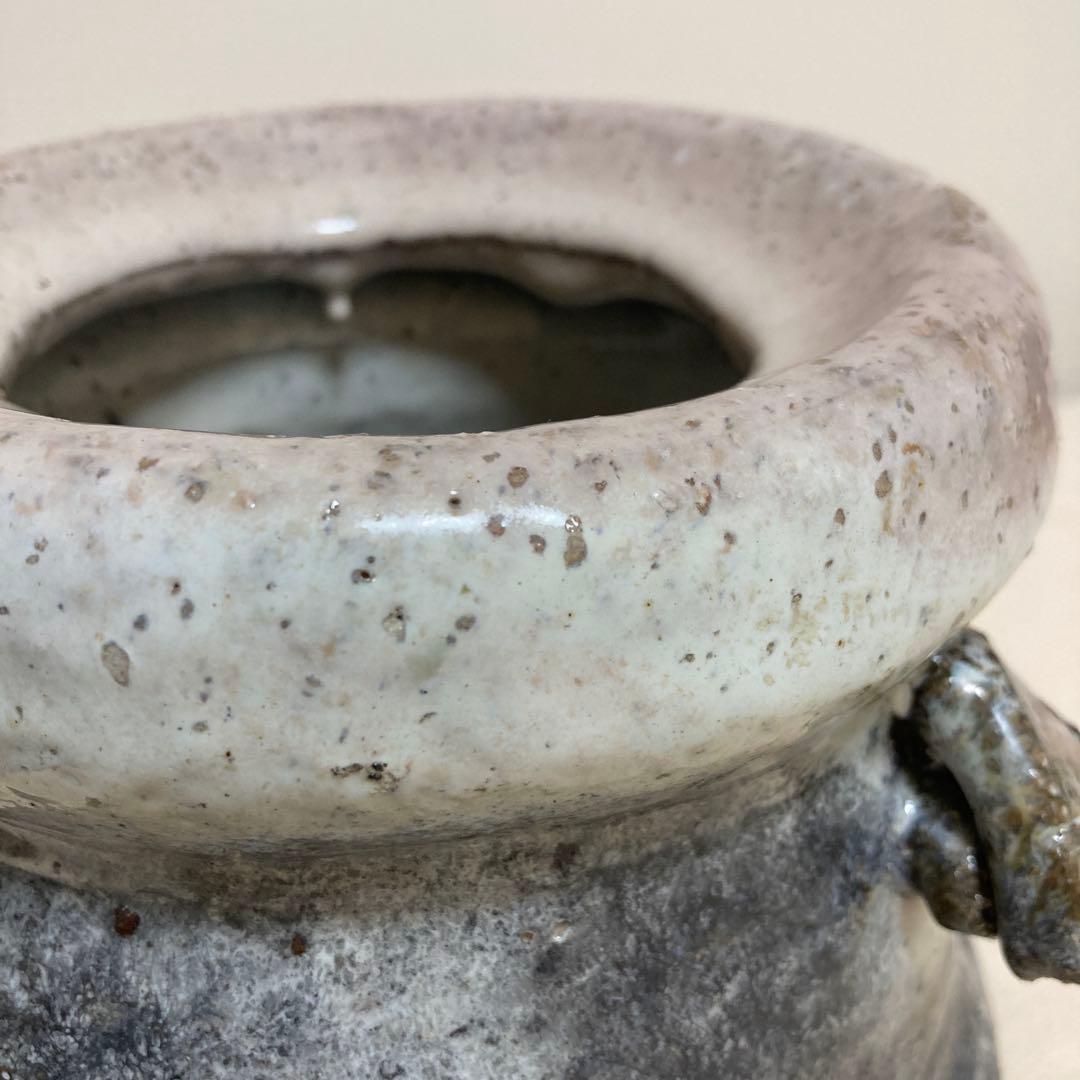 茶道具　三輪休雪　人間国宝　水指　萩焼　美術品　工芸品