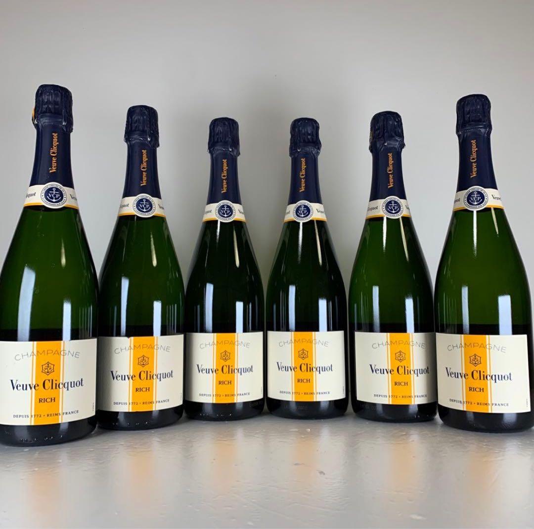 ヴーヴクリコ　リッチオンアイス　6本セット