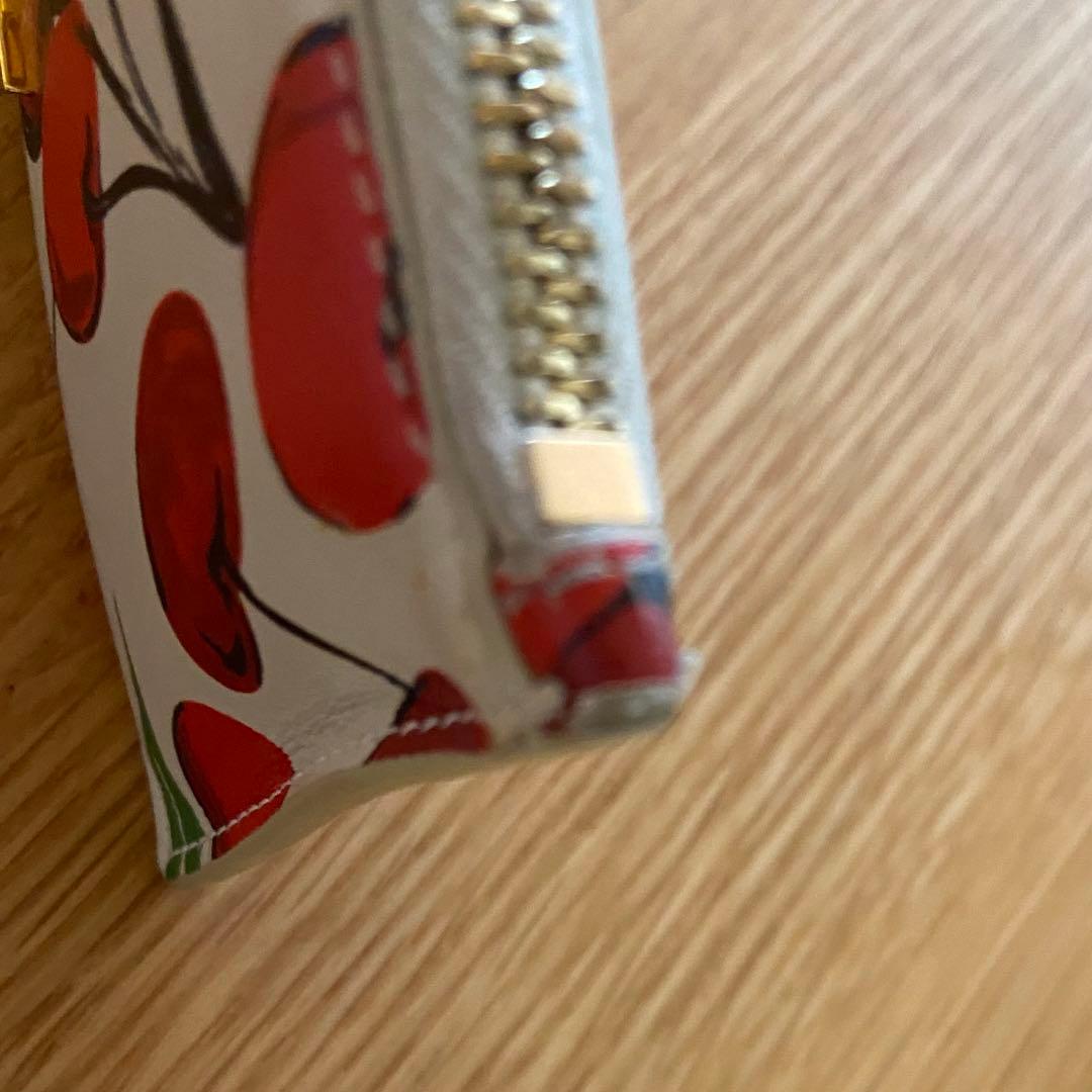 サンローラン　チェリー柄　パース