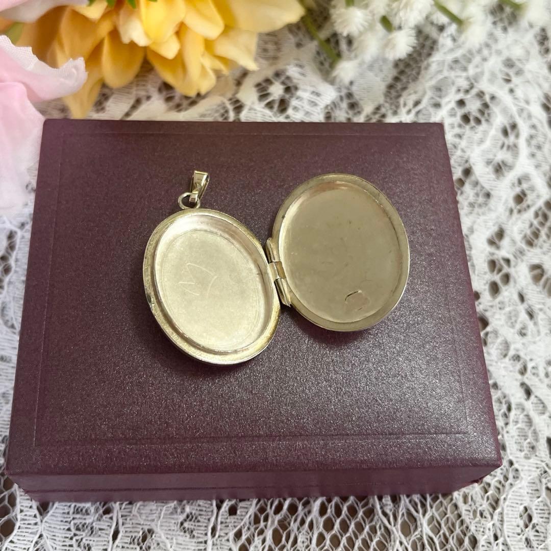 英国 シルバー ロケットペンダント ヴィクトリアン バーミンガム