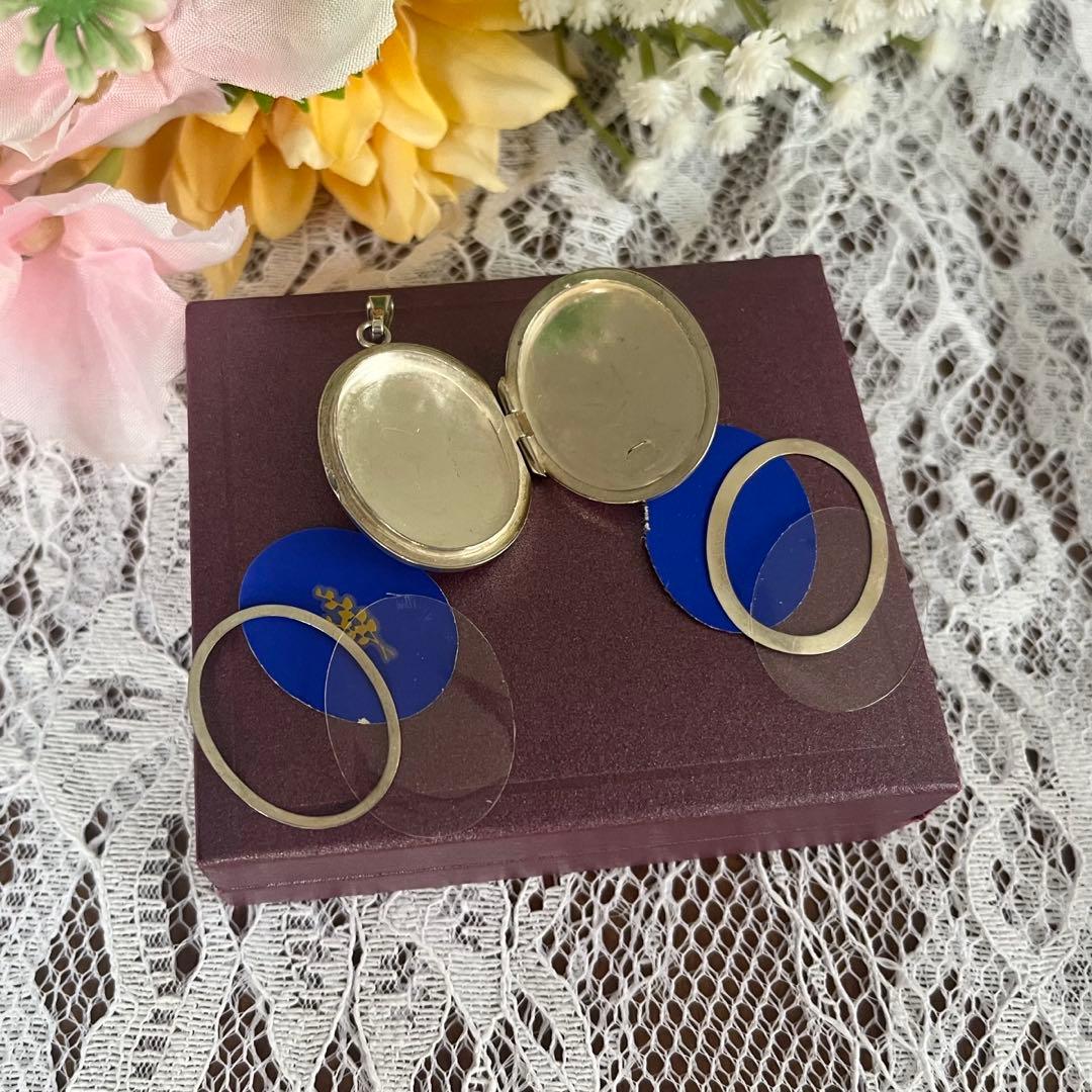 英国 シルバー ロケットペンダント ヴィクトリアン バーミンガム