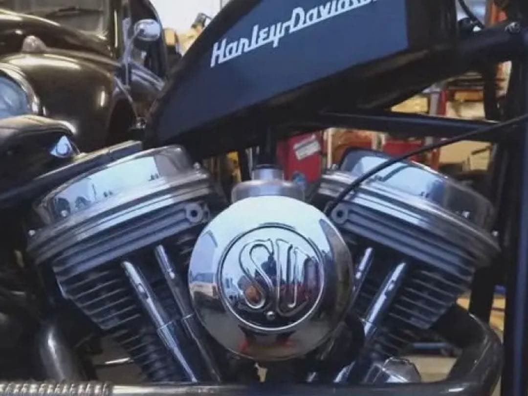 ハーレースポタンコック付き！　エボ　ロートンネル