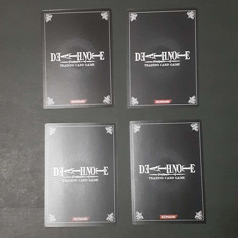 DEATHNOTE　デスノート L 甘党 4枚 セット　トレーディングカード