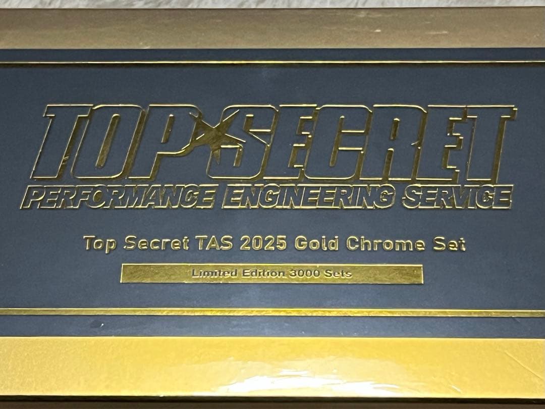 ミニGT トップシークレット 東京オートサロン 2025 ゴールドクロームセット