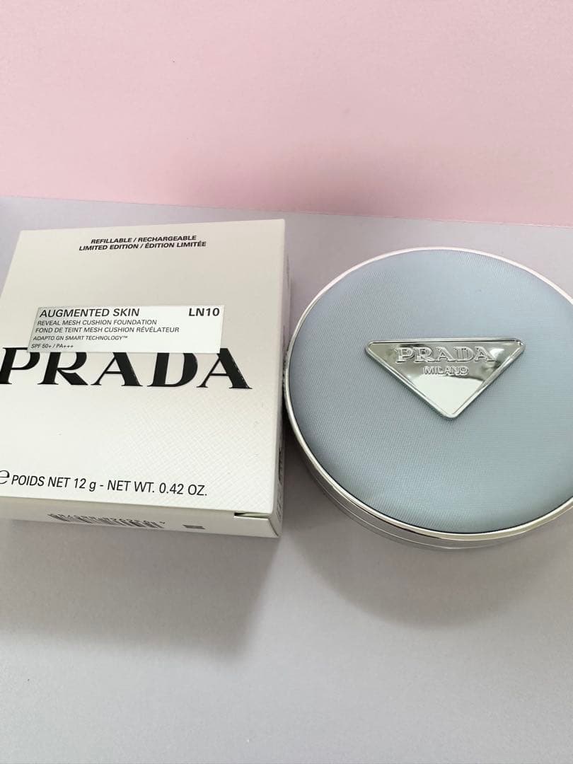 PRADAプラダ☆リヴィールメッシュクッションファンデーションLN10限定品☆