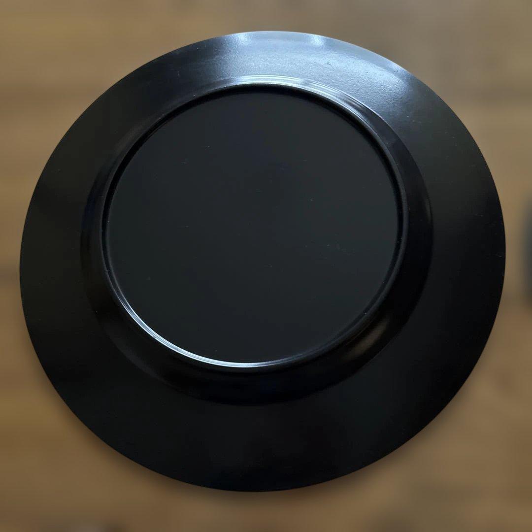 金銀箔　丸大皿