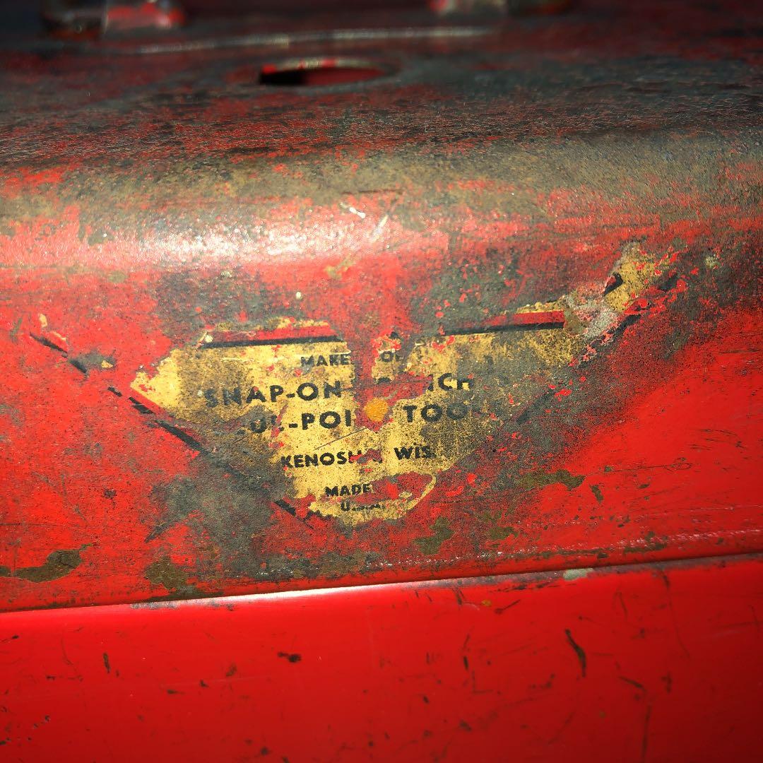 スナップオン　snap-on snapon  ガレージ　ビンテージ  工具箱