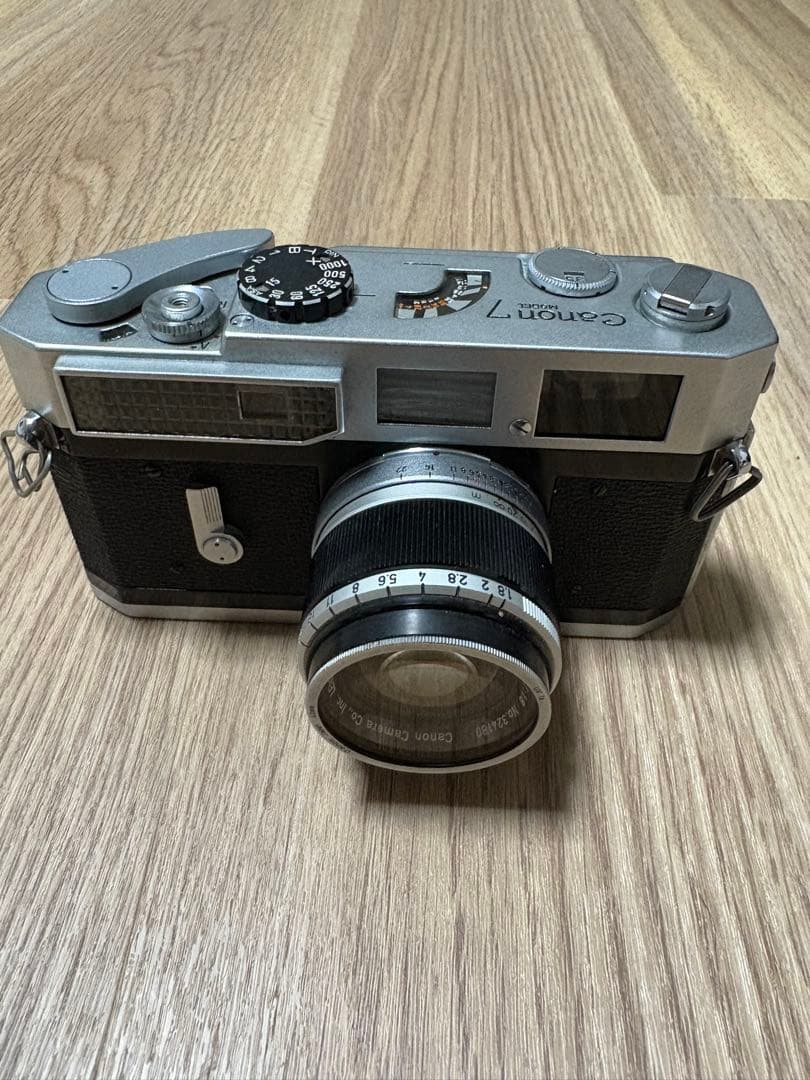 ☆Canon 7☆35mmフォーカルプレーンシャッター式距離計連動カメラ