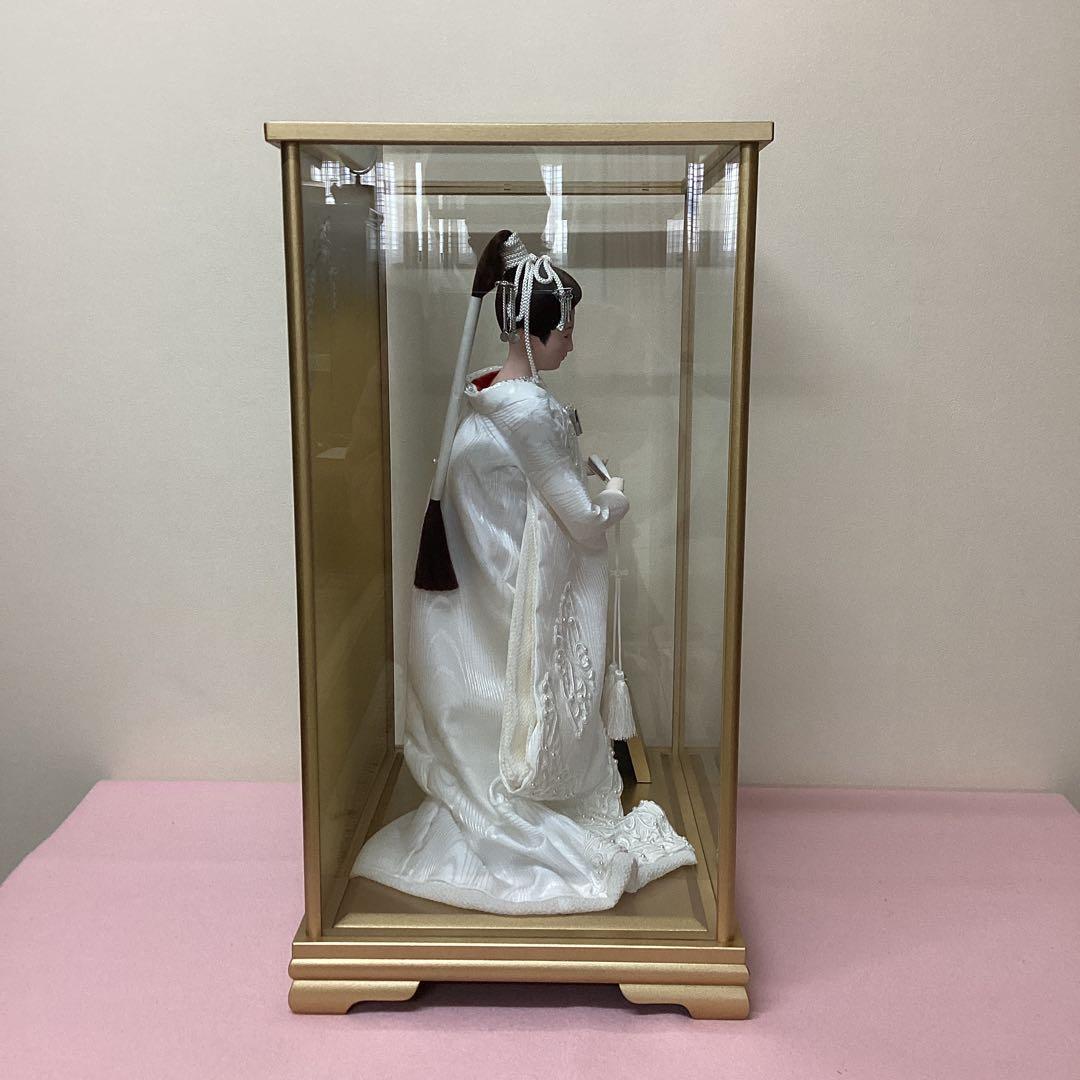 ケース飾り　桂由美　花嫁人形　寿㐂代作　清萌寿　極上本頭