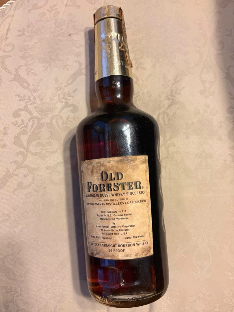 ウイスキー Old Forester (Whisky)