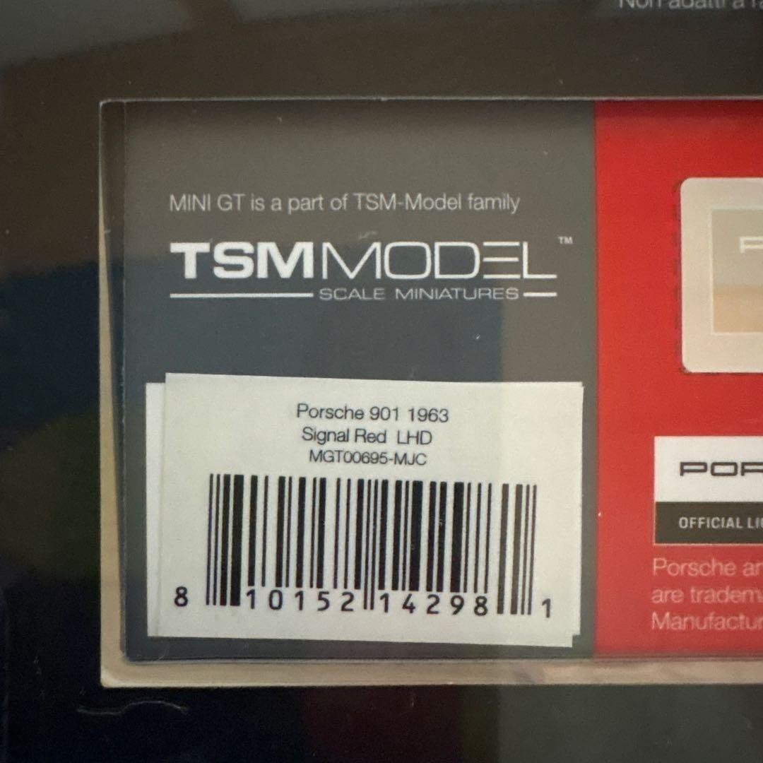 MINI GT Porsche 901 1963 Signal Red チェイス