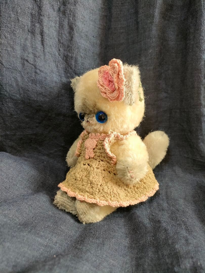 国内作家様　テディベア　アーティストベア　ねこ　ぬいぐるみ
