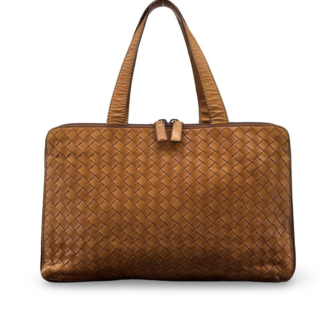 【高級】ボッテガヴェネタ　イントレチャート　トートバッグ　ハンドバッグ　肩掛け