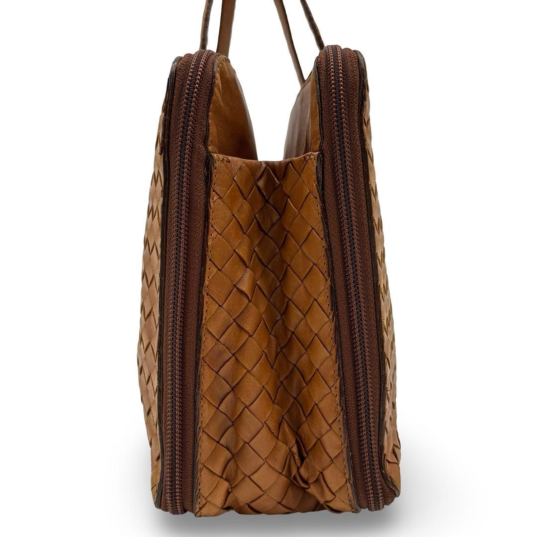 【高級】ボッテガヴェネタ　イントレチャート　トートバッグ　ハンドバッグ　肩掛け