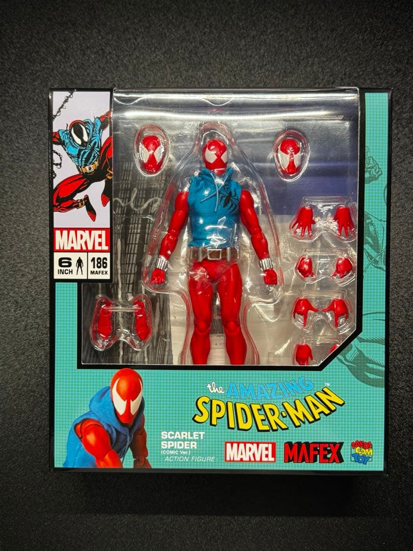 【新品未開封】MAFEX No.186 スカーレットスパイダー