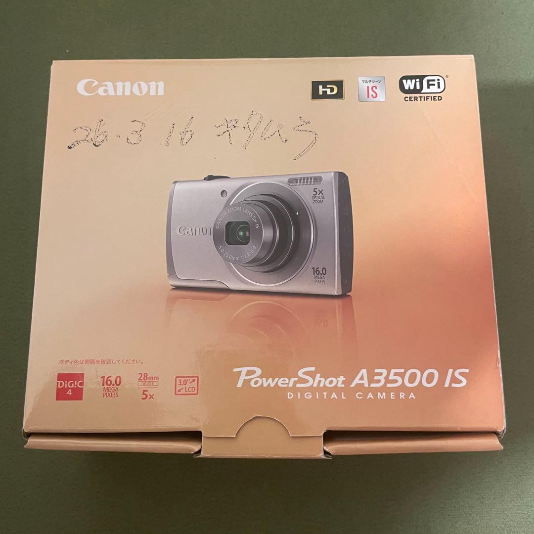 Canon キャノン　デジタルカメラ　PowerShot A3500 IS　紫