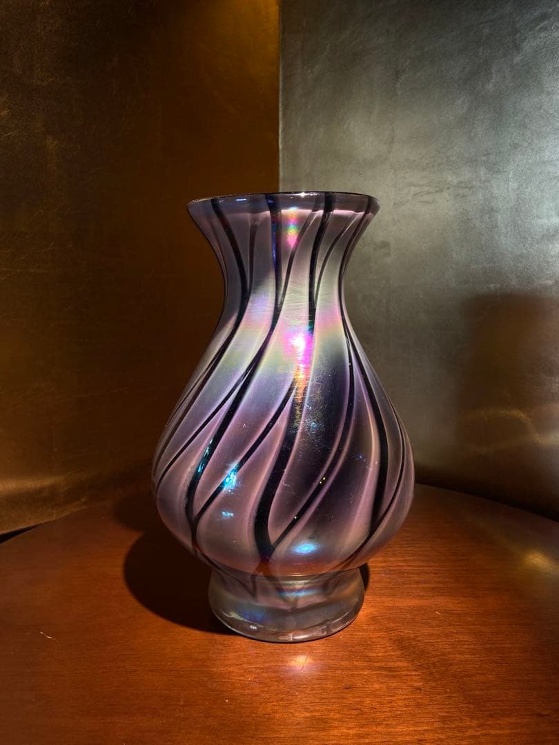 工芸品 Flower base marble color