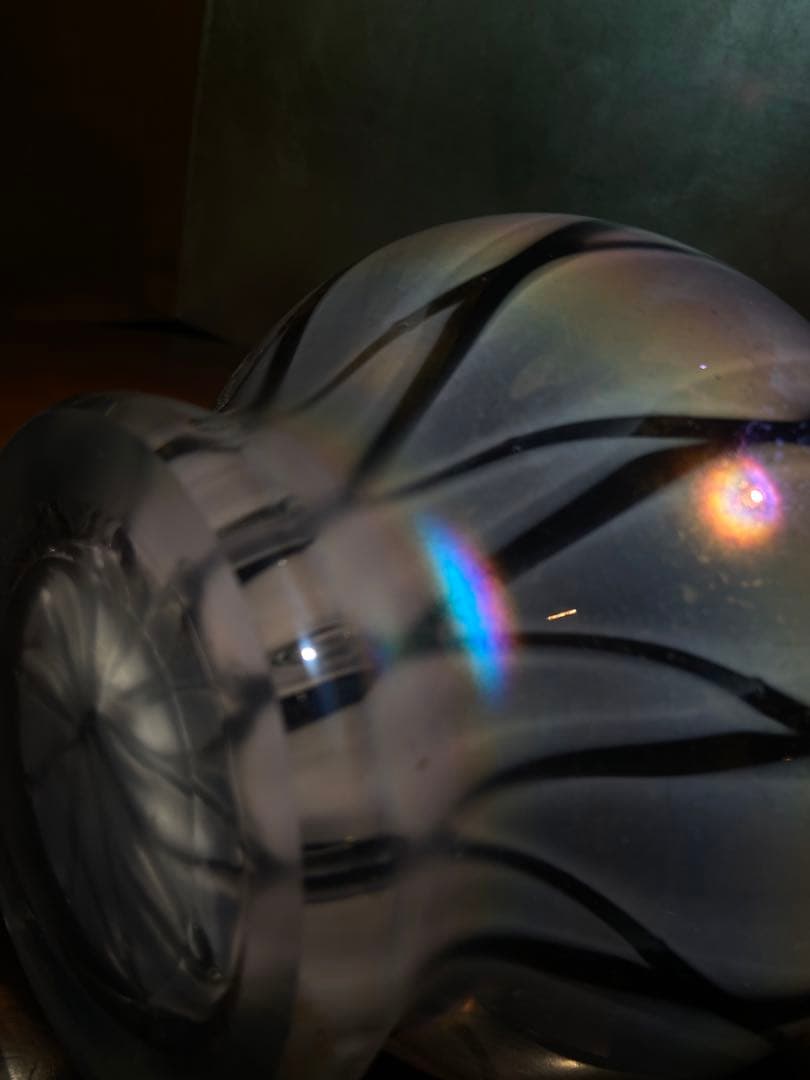 工芸品 Flower base marble color