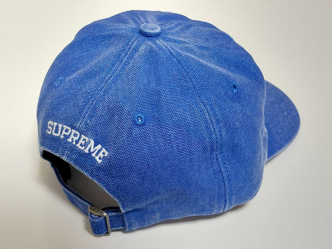 新品　Supreme　Coated　Canvas　S Logo　6-Panel